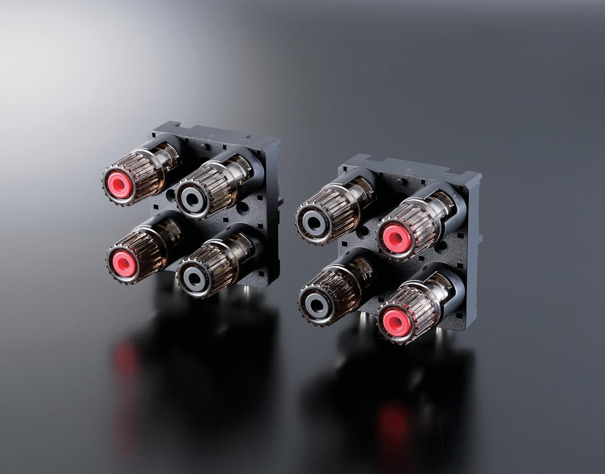 Yamaha AS-301 - Amplificador integrado estéreo de 95 W por canal, negro