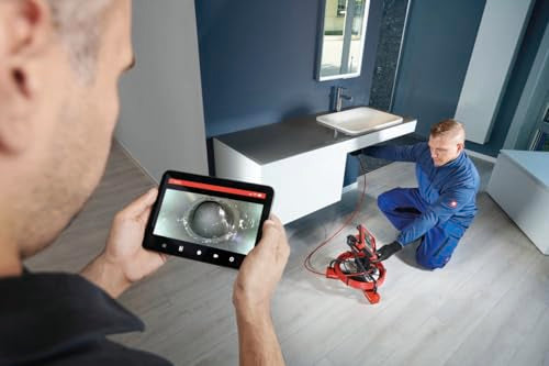 ROTHENBERGER Rocam Mini HD y 25/22 HD - Dispositivo básico AMP | 1000004131 | Módulo de localización con función telescópica para un transporte cómodo en el maletín, localización de sondas