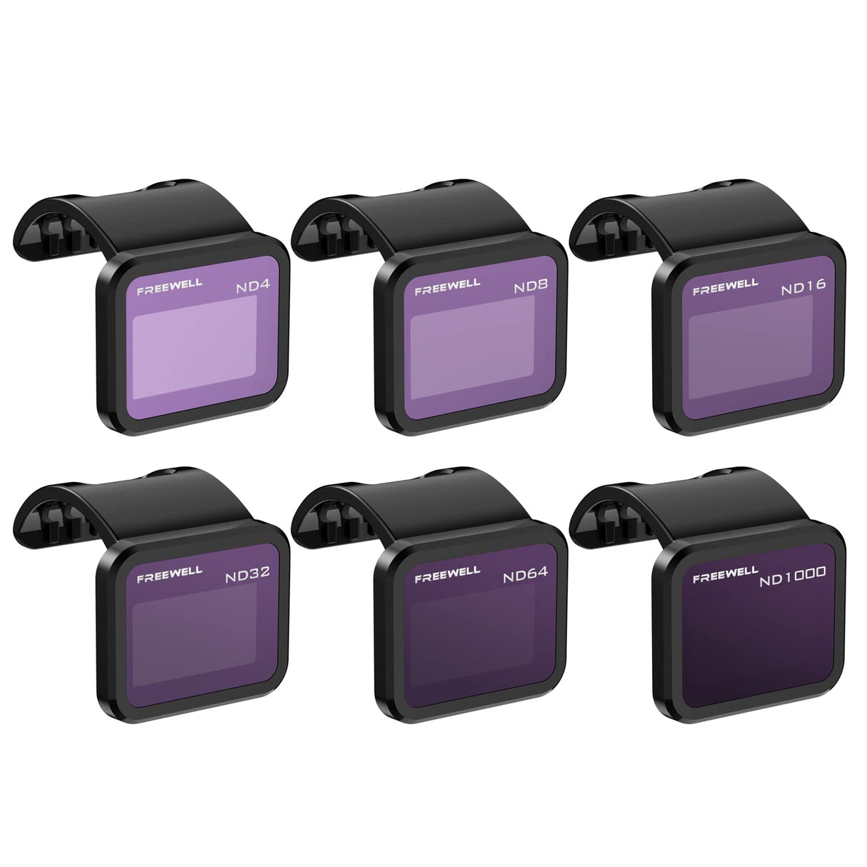 Freewell All Day - Serie 4K - Paquete de 6 Filtros ND Compatibles con EVO Nano/EVO Nano+