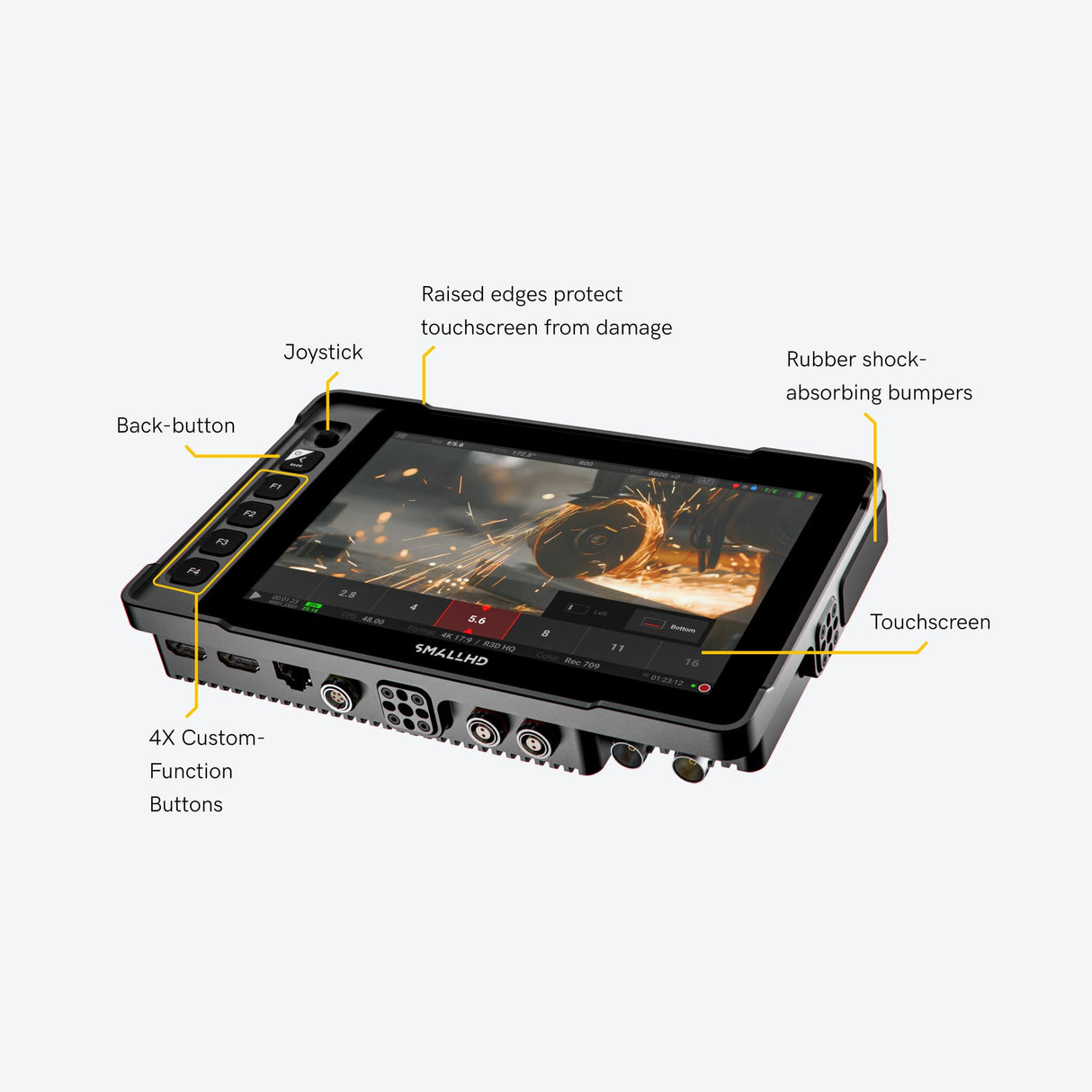 SmallHD Ultra 7 Inch Touchscreen Camera Control Monitor with 2.300 Nits