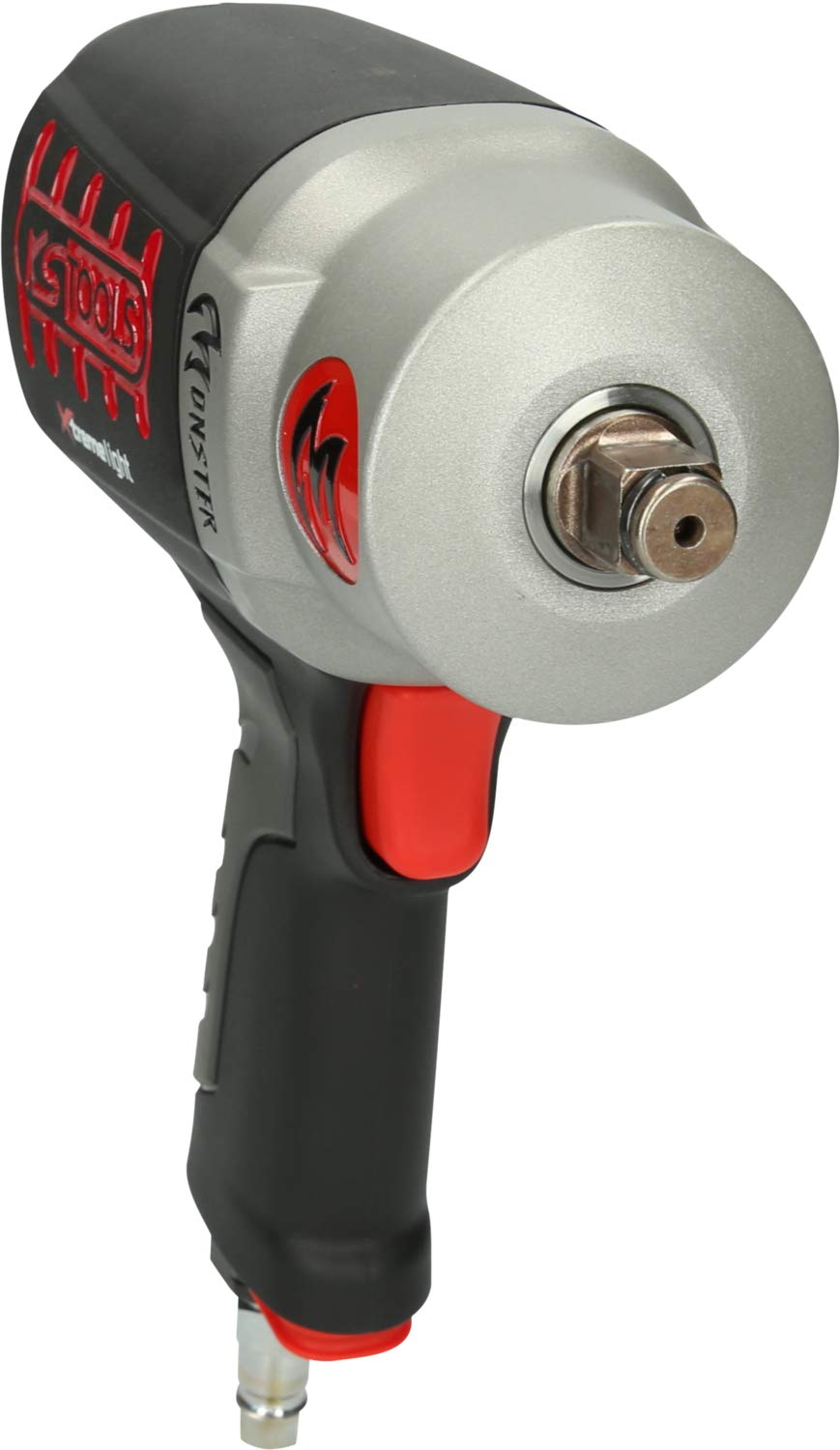 KS Tools 515.1095 Monster - Llave de impacto neumática de alto rendimiento (1/2", 1690 NM)