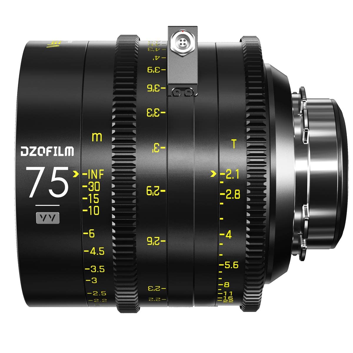 DZOFILM Cine Lens Vespid Cyber 75 T2.1 for PL/EF Mount with Data Interface (VV/FF)