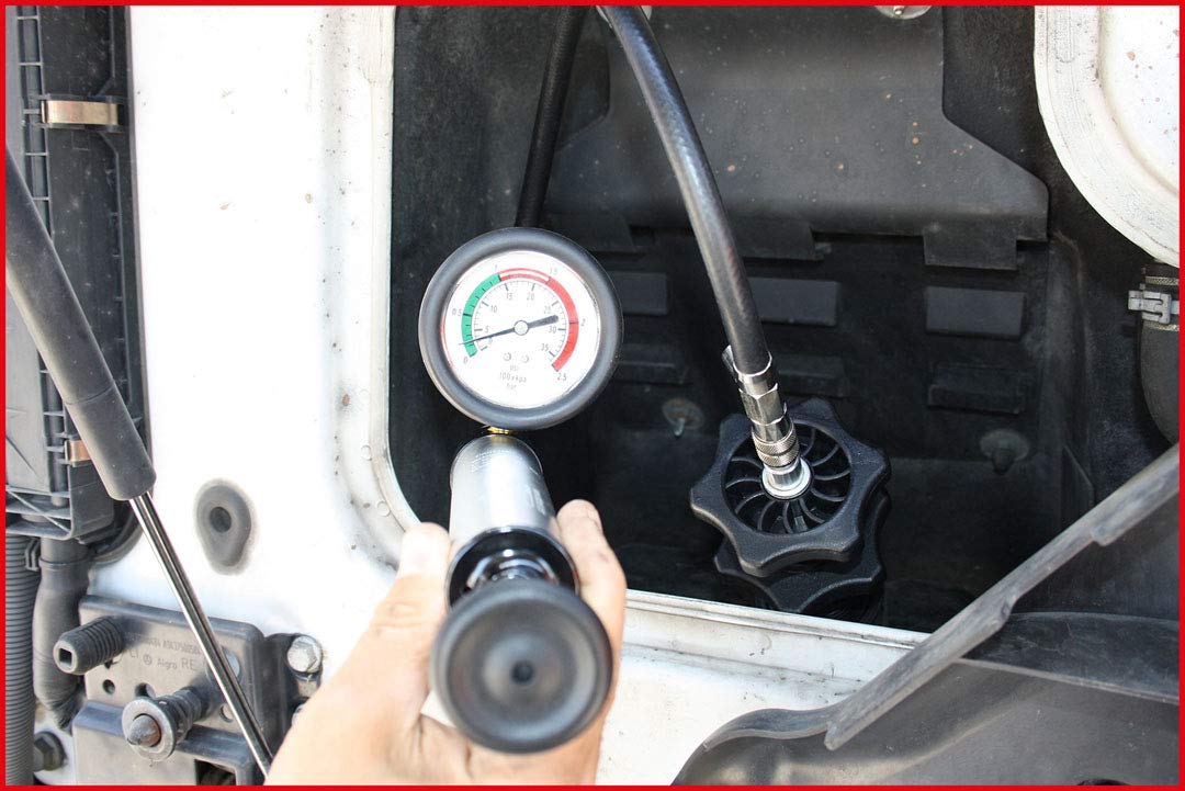 KS Tools 455.0145 Juego de diagnóstico de cono expansor para sistemas de refrigeración, 5 pzs