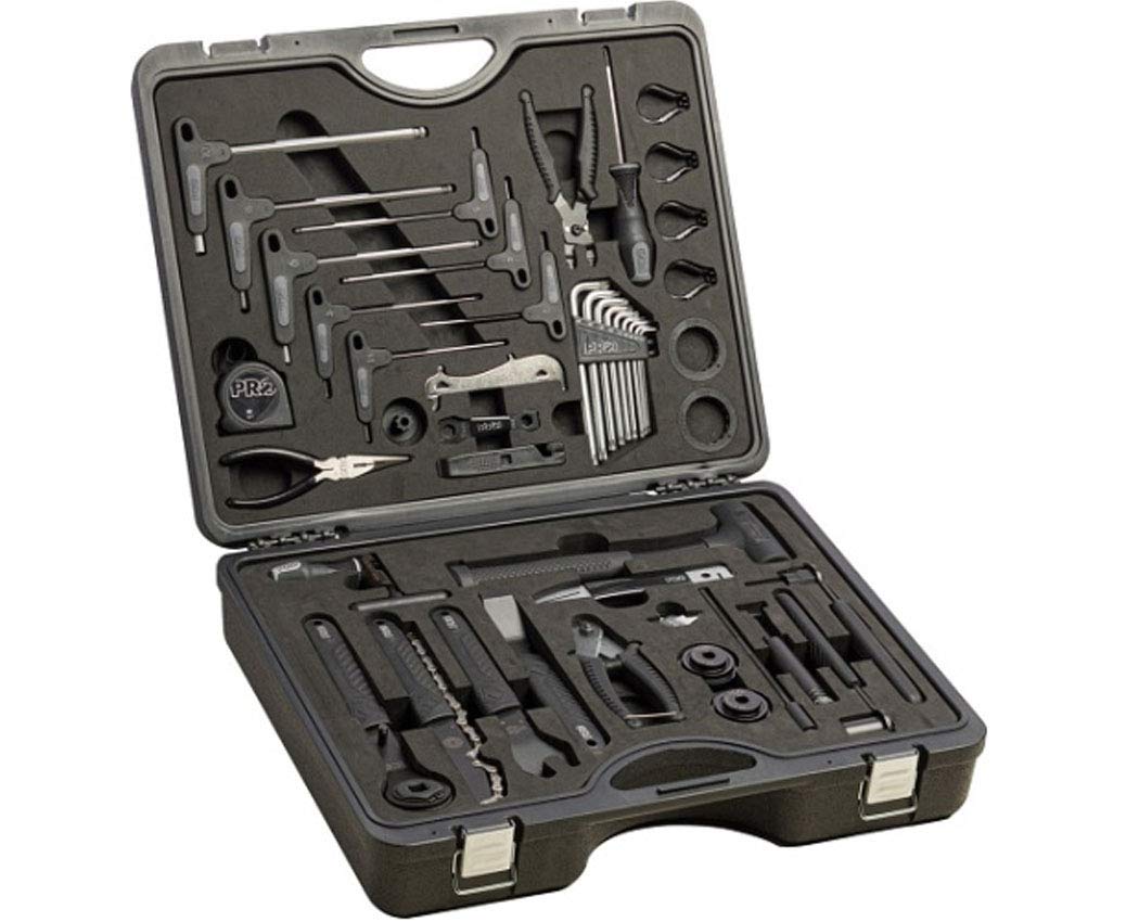 SHIMANO PRO Caja Experto Set 44 Herramientas, Adultos Unisex, Multicolor (Multicolor), Talla Única
