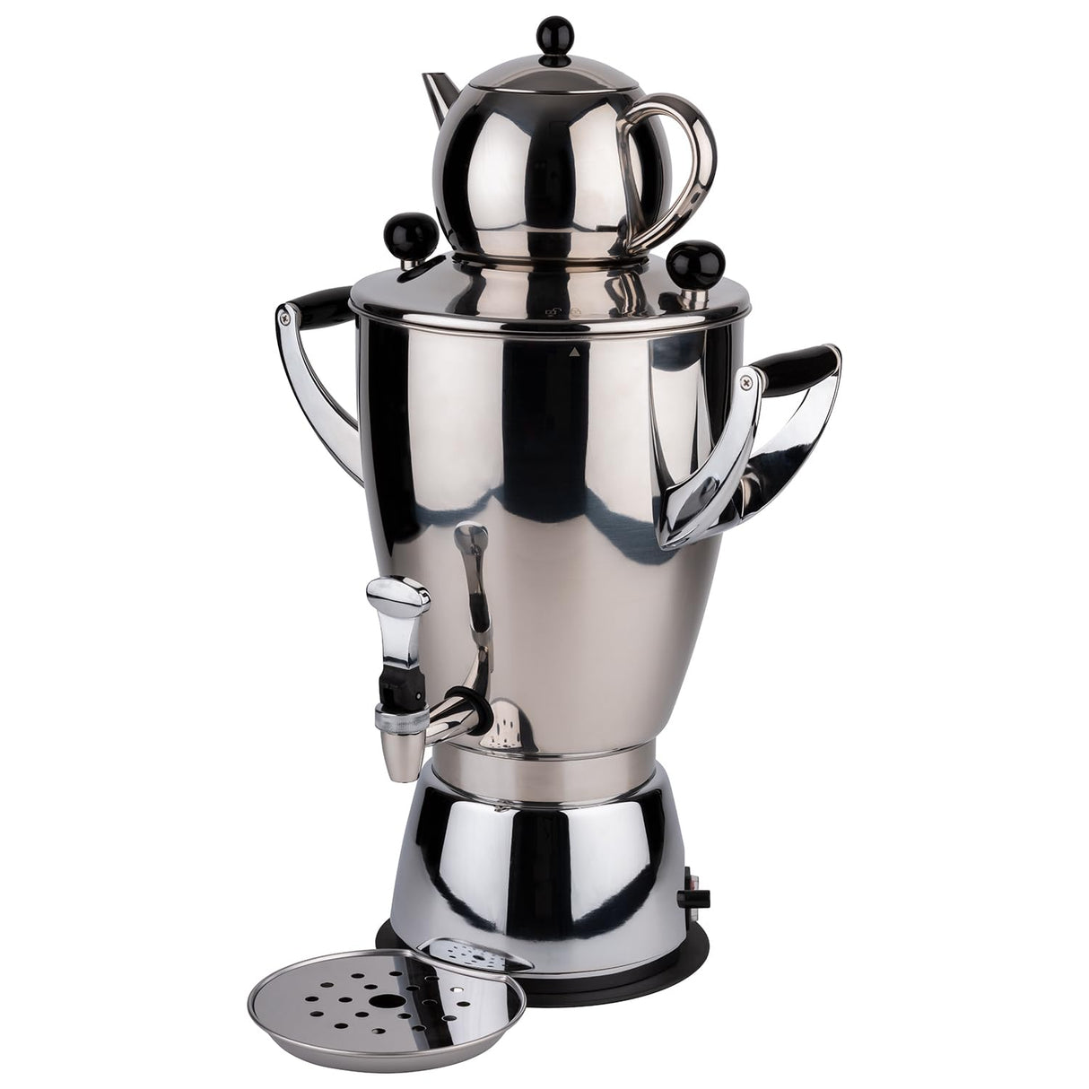 APS 12315 Tetera, Acero Inoxidable, Plata