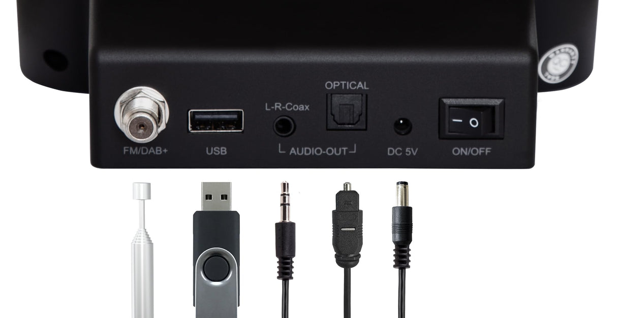 Imperial DABMAN i410 BT Radio Internet, Adaptador Dab+, Ideal para instalaciones de Alta fidelidad (Sonido estéreo, Internet/Dab+/ FM, emisión y recepción Bluetooth, Modo Hotel, Streaming, UPnP,