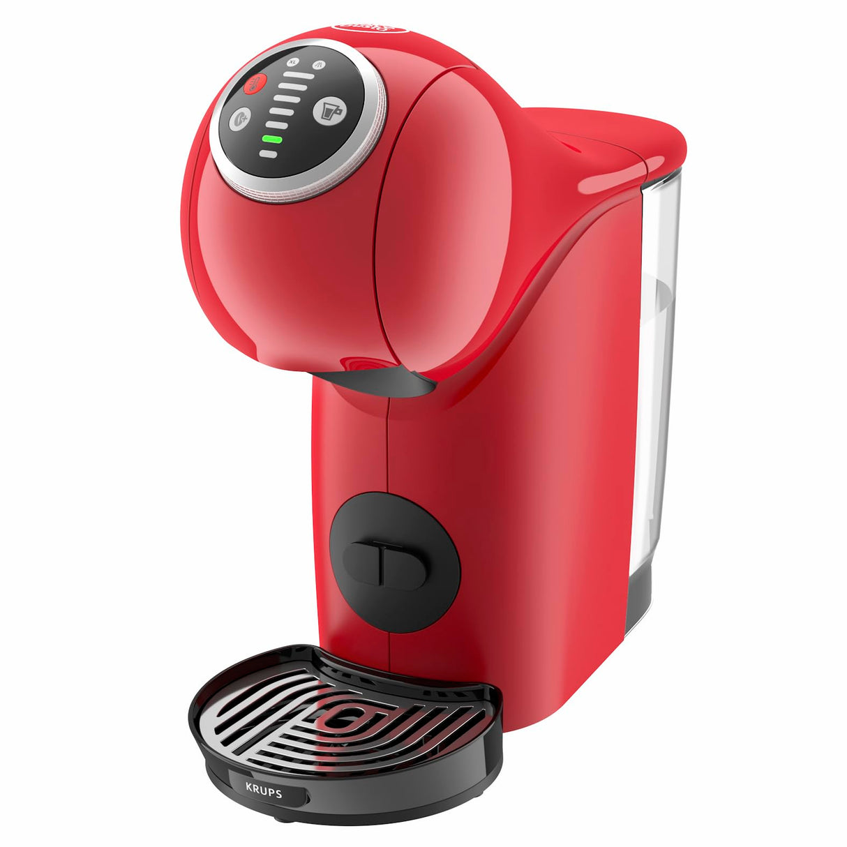 Krups Nescafé Dolce Gusto Genio S Plus KP3405. Cafetera de cápsulas, Eco, pantalla táctil, 4 ajustes temperatura, rojo