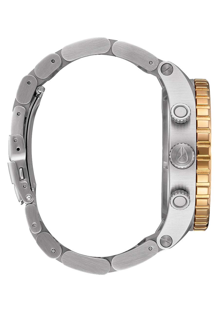 Nixon Reloj Análogo para de los Hombres de Movimiento de Cuarzo japonés con Correa en Acero Inoxidable A083-1921-00