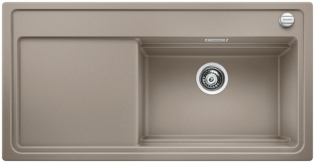 Blanco zenar XL 6 S Vapor Gar Plus, incluye tabla de cortar de cristal fregadero, SILGRANIT Puradur
