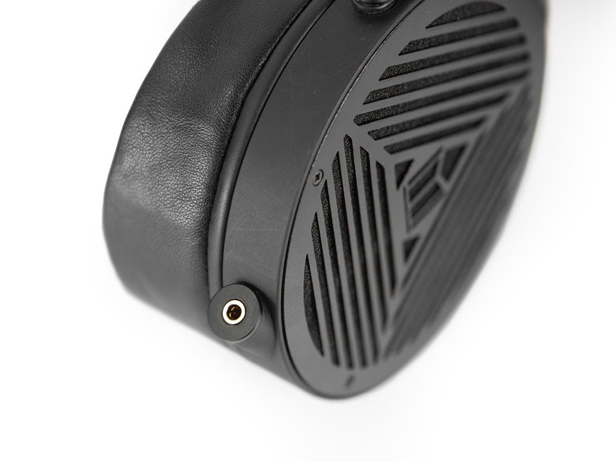 Monolith M1070 - Auriculares Planos con Espalda Abierta, Ligeros, Acolchados, Almohadillas de Felpa y extraíbles, Controlador Plano de 106 mm, Color Negro