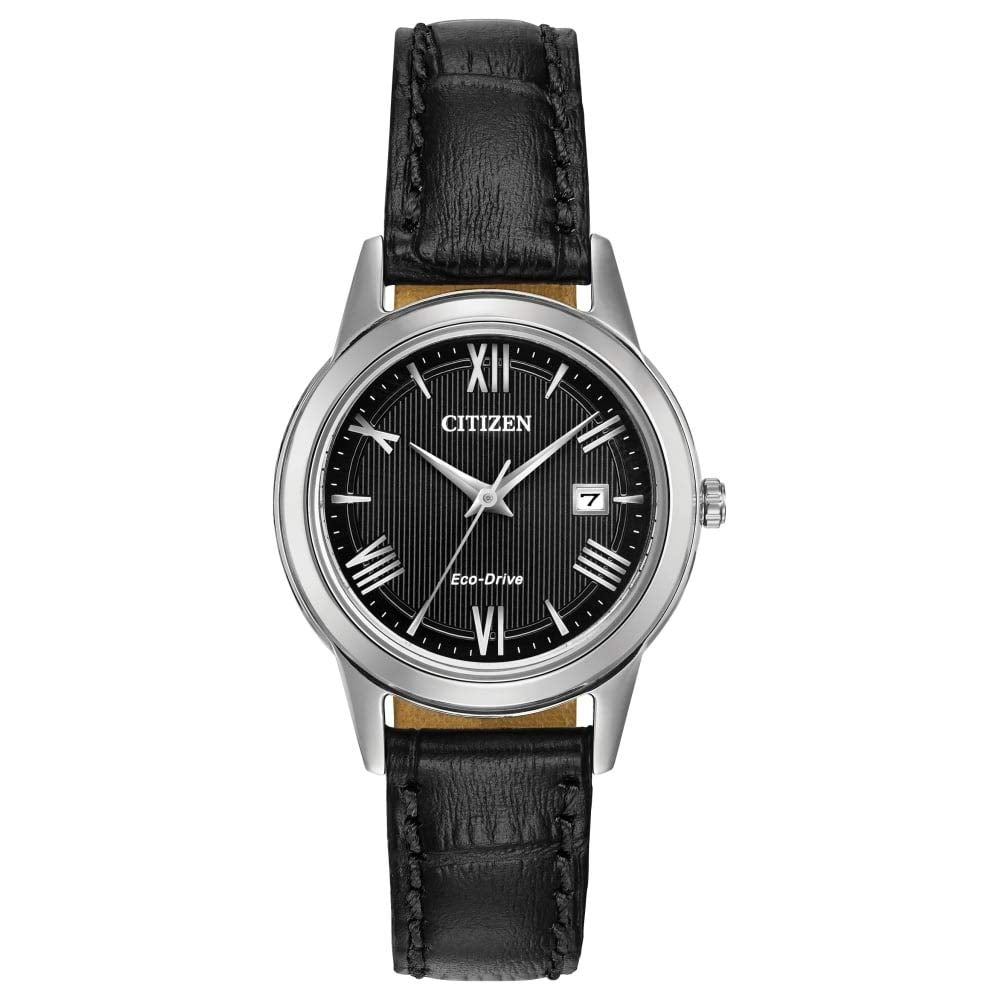 Citizen Reloj Analógico para Mujer de Cuarzo con Correa en Cuero FE1081-08E