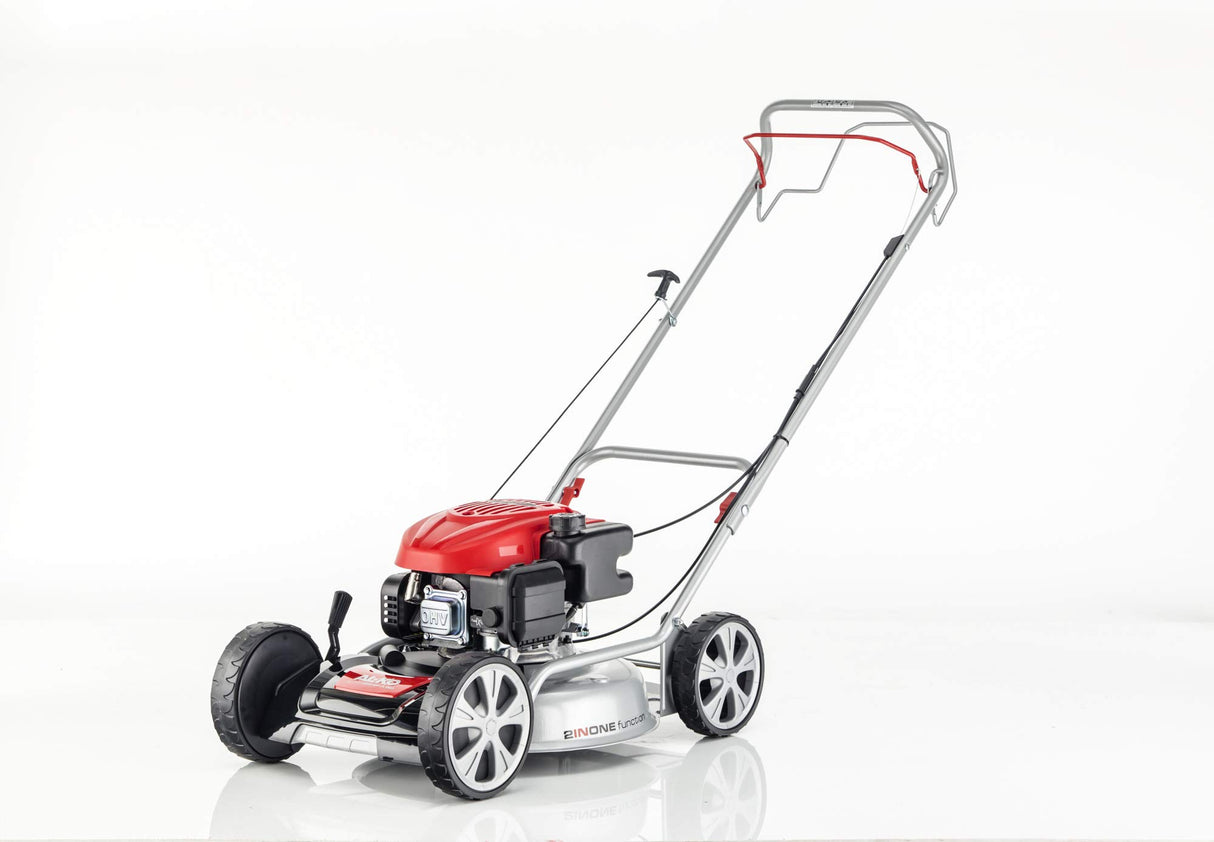 AL-KO 468 SP-A BIO - Cortacésped autopropulsado de gasolina | Potente motor de 2,1 kW | Ancho de corte de 426 cm | Cubierta de acero