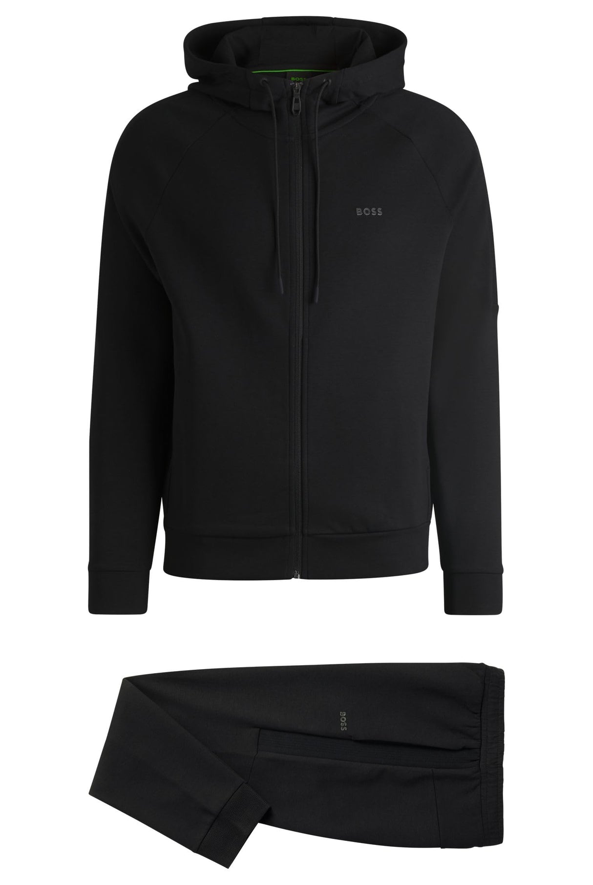 BOSS Tracksuit Set Conjunto de chándal, Black1, S para Hombre