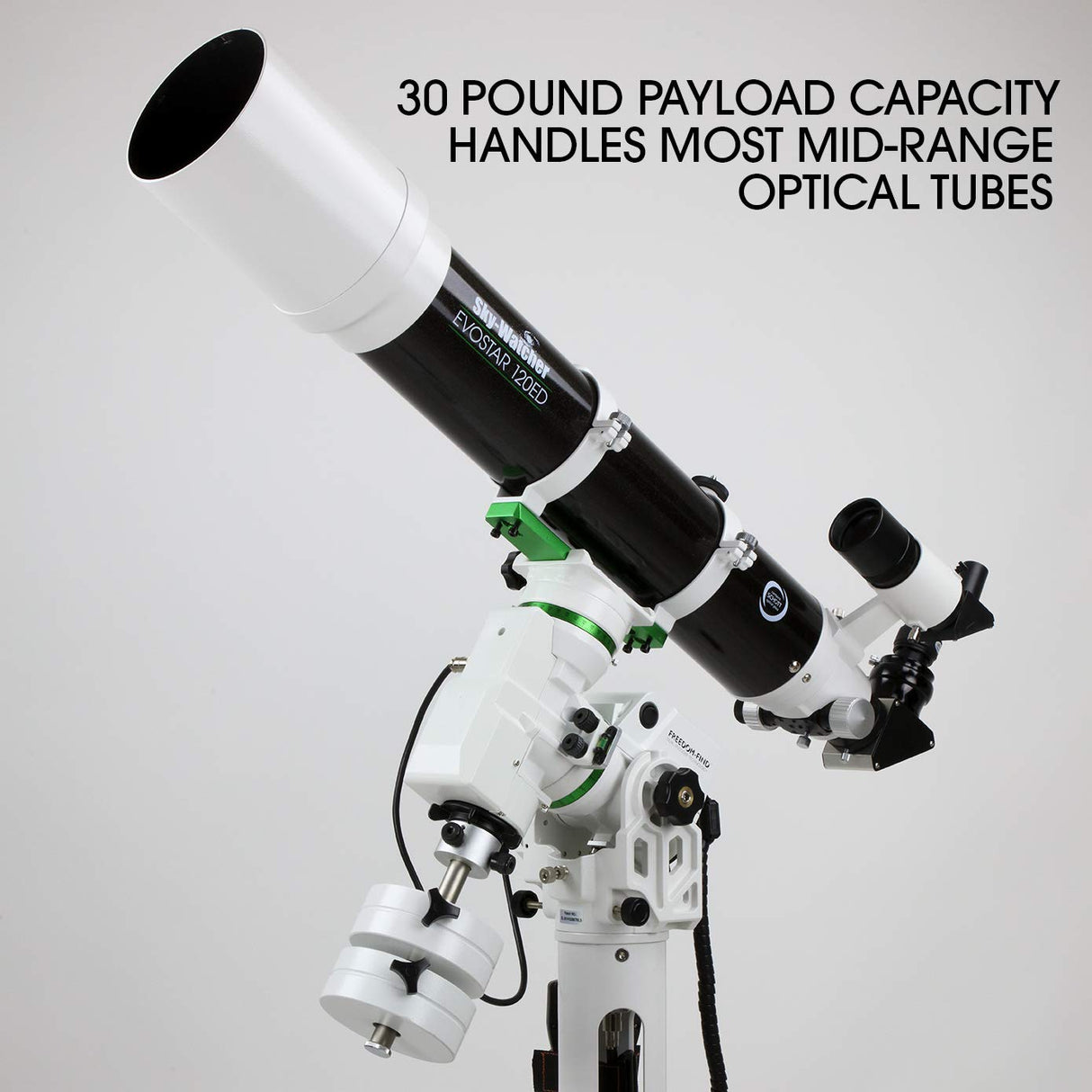 Sky-Watcher AZ-EQ5 – Soporte de telescopio ecuatorial alemán GoTo totalmente computarizado, Alt-AZ y telescopio dual OTA – Controlador de mano computarizado con más de 42.900 bases de datos de objetos