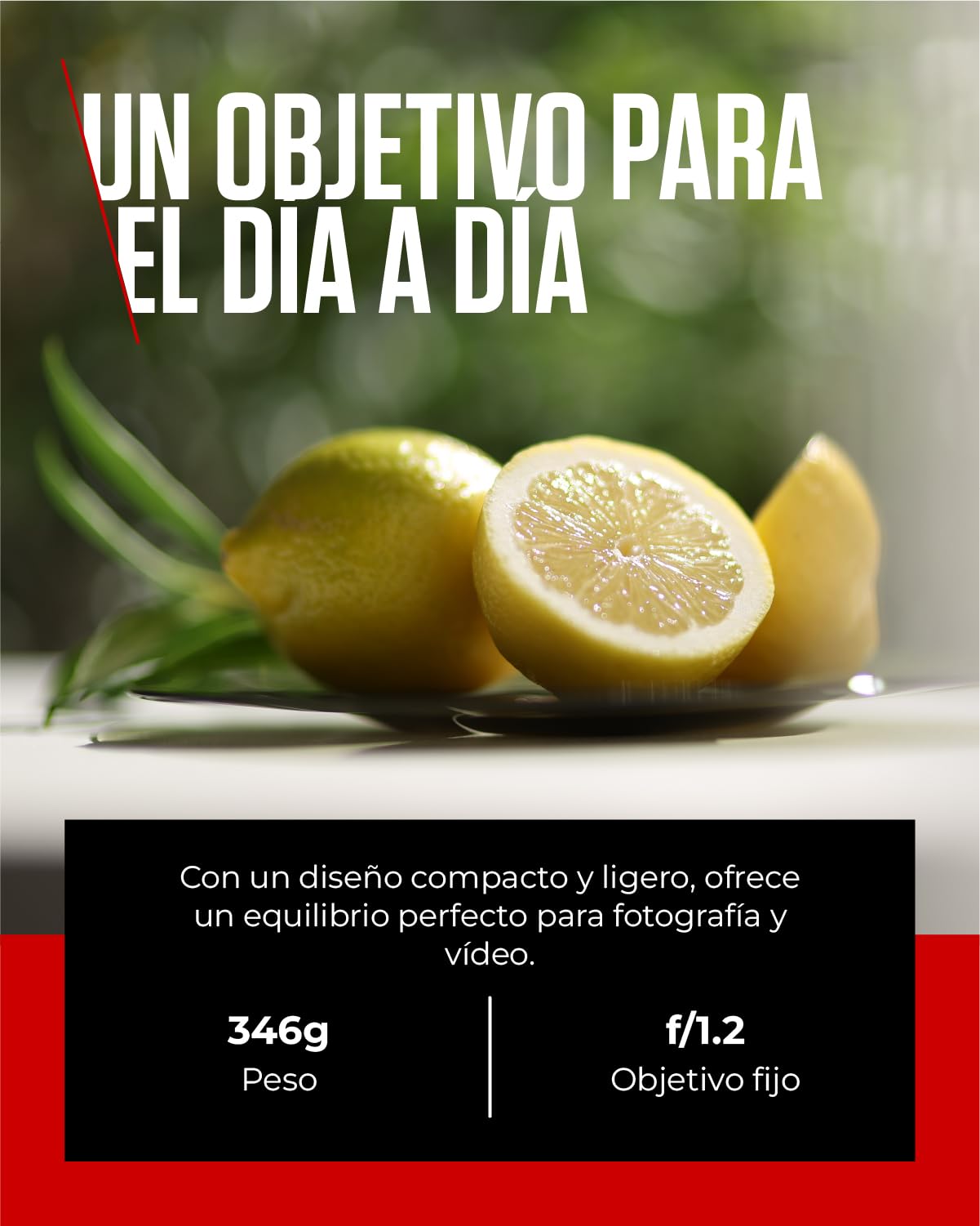 Canon Objetivo RF 45mm F1.2 STM - Objetivo Fijo con Apertura Superrápida f/1.2 | Ligero Fotografía de Retrato | Compatible con Cámaras Canon del Sistema EOS R