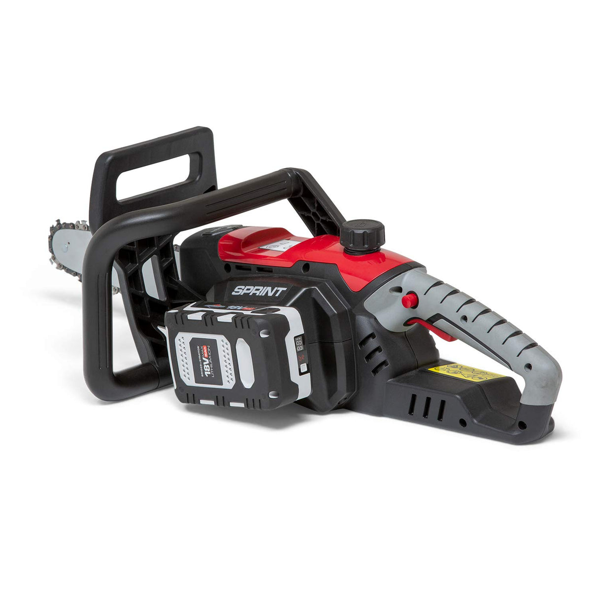 Sprint 18SCSK 18V Lithium-Ion 25cm Kit Motosierra sin cuerda, Powered by Briggs & Stratton, 600W Motor, 5.0Ah batería y cargador incluído, 1688109