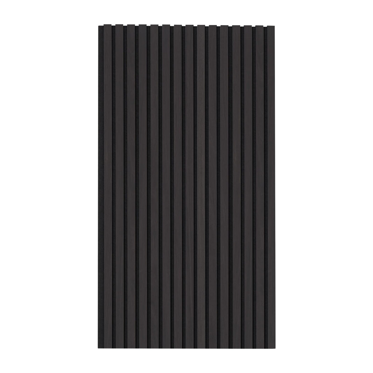 VEVOR Paneles Acústicos 1200x600 mm Paneles de Pared de Madera Decorativa MDF para Decoración de Paredes Interiores Paneles de Pared de Madera Sintética para Reducción de Ruido Roble Negro 4 Piezas