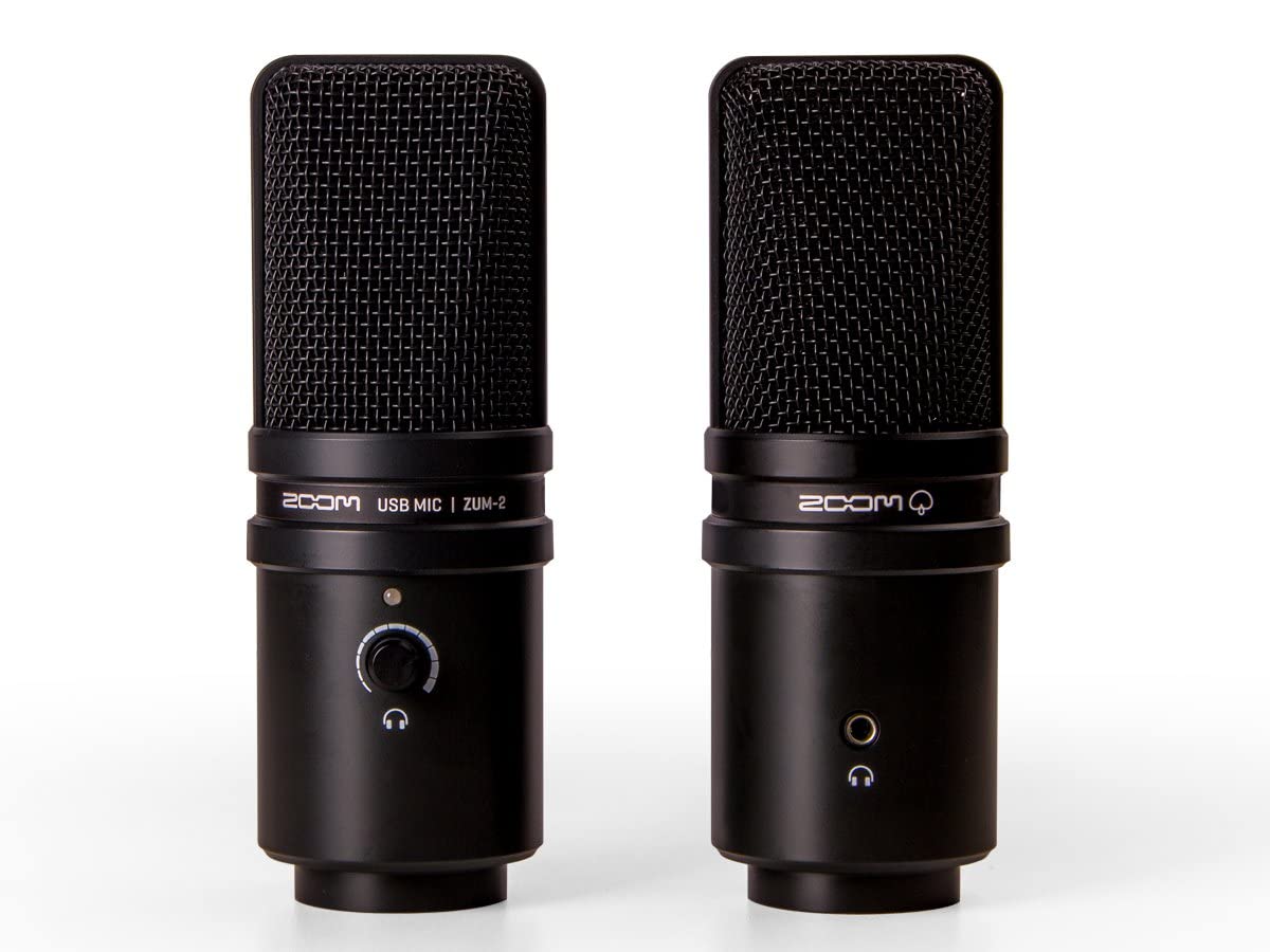 Zoom ZUM-2PMP USB Podcast Mic Pack