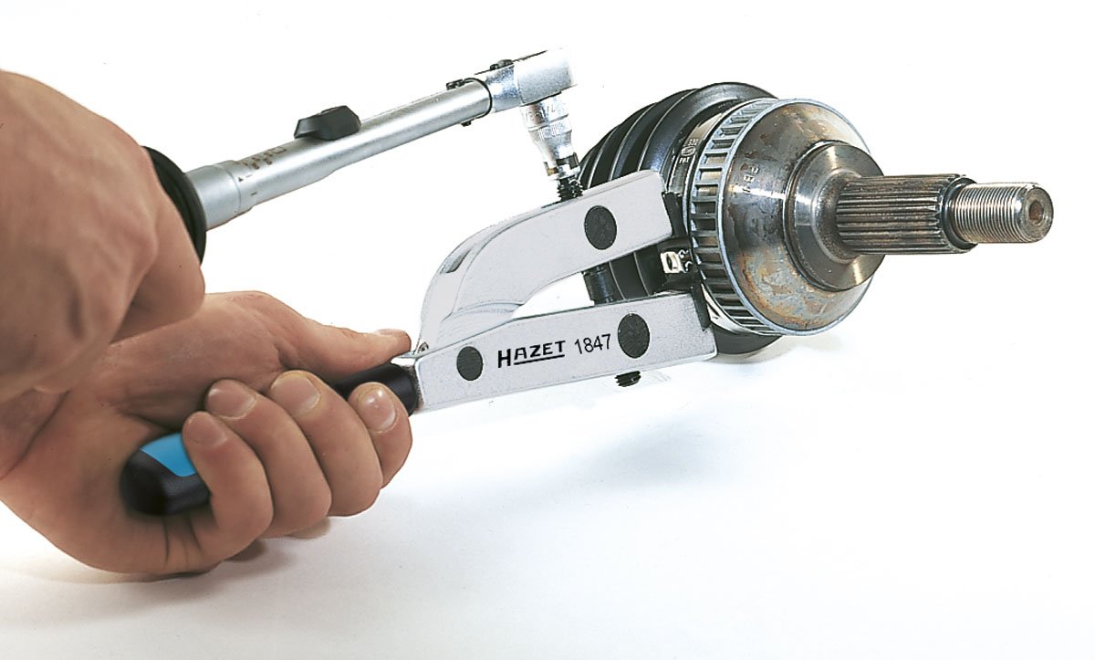 Hazet 1847 - Plantilla/guía de taladro y corte