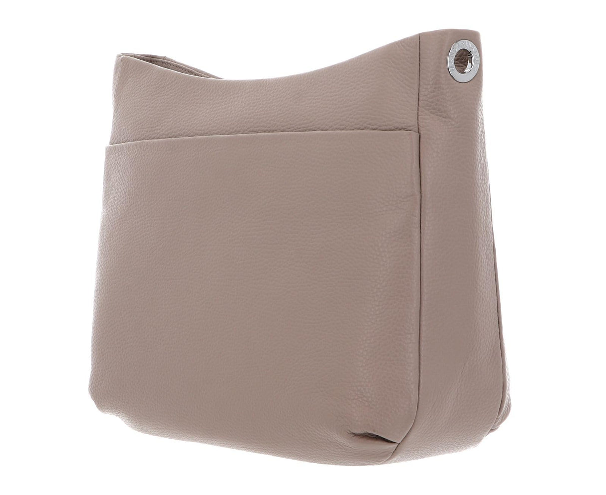 Mandarina Duck Mellow Leather, Mochila para Mujer, Taupe Cálido 34, Talla única