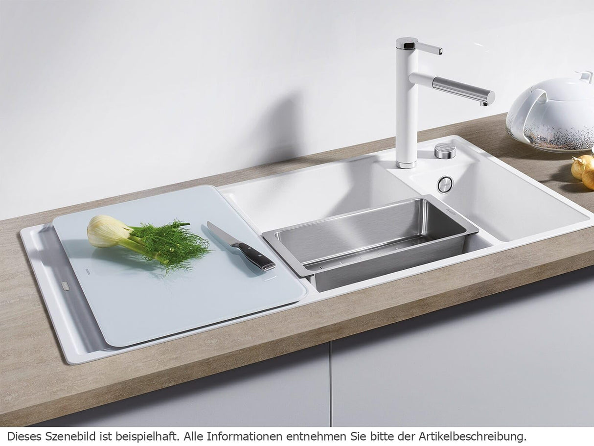 Blanco 524652 Fregadero de Cocina de Granito, Café, 60 cm Unterschrank