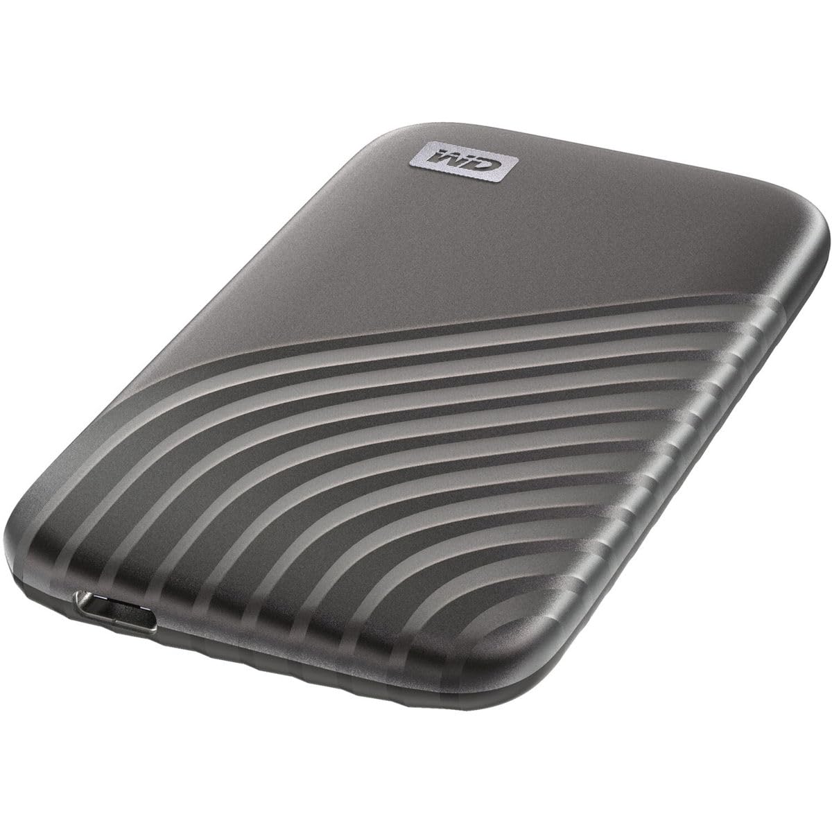 WD My Passport 4TB SSD Externo Portátil, Disco duro externo SSD con velodidad de lectura de hasta 1050 MB/s 1000 MB/s de escritura, Funciona con PC, Xbox y Playstation, Gris espacial