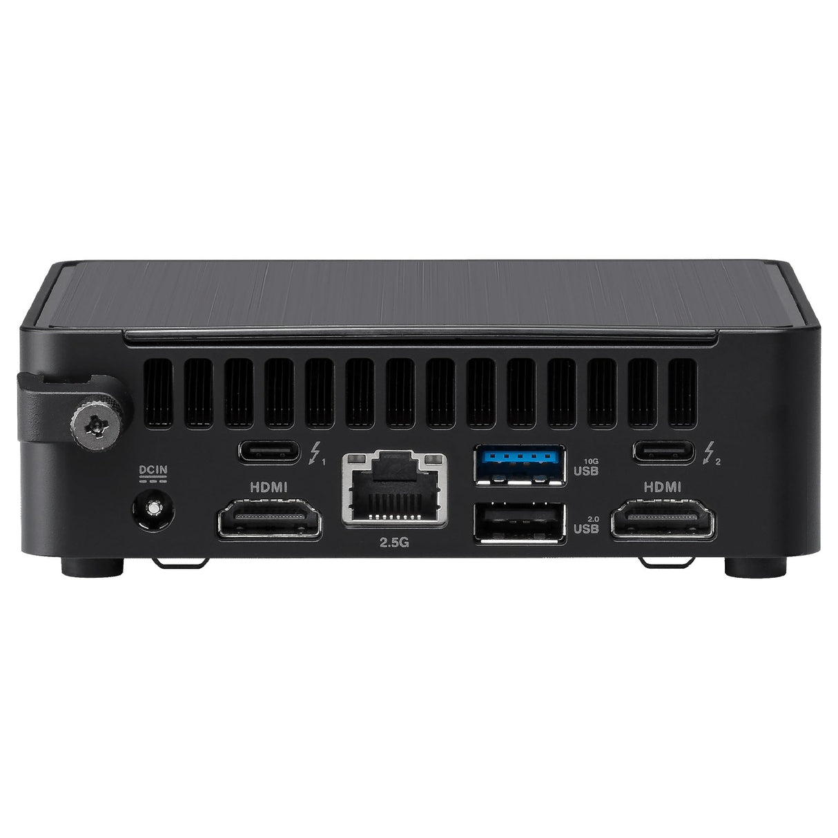 ASUS NUC 14 Pro Mini PC Comercial con IA, Procesador Intel Core Ultra 7 155H, Intel ARC GPU, 32GB RAM DDR5 (2x16), 512GB SSD, Windows 11 Pro, Cable de alimentación Incluido, Negro