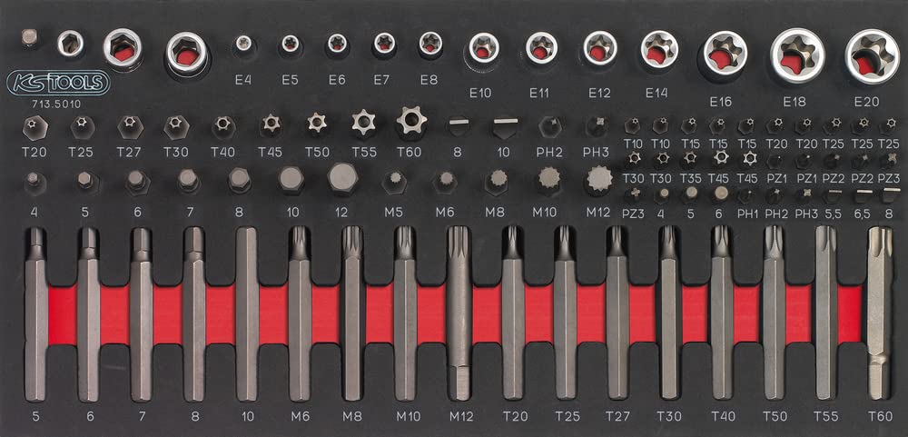 KS Tools 714.0330 Composición de 354 herramientas pl 8 cajones para carro