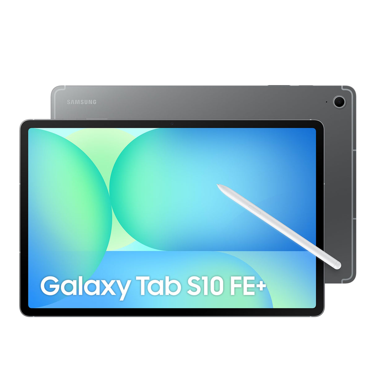 Samsung Galaxy Tab S10 FE+ 256GB, Tablet Android + S Pen, Galaxy AI, 8GB RAM, Pantalla de 13,1", Batería de Larga Duración, Gris, Garantía del Fabricante 3 Años + 1 Año Extra