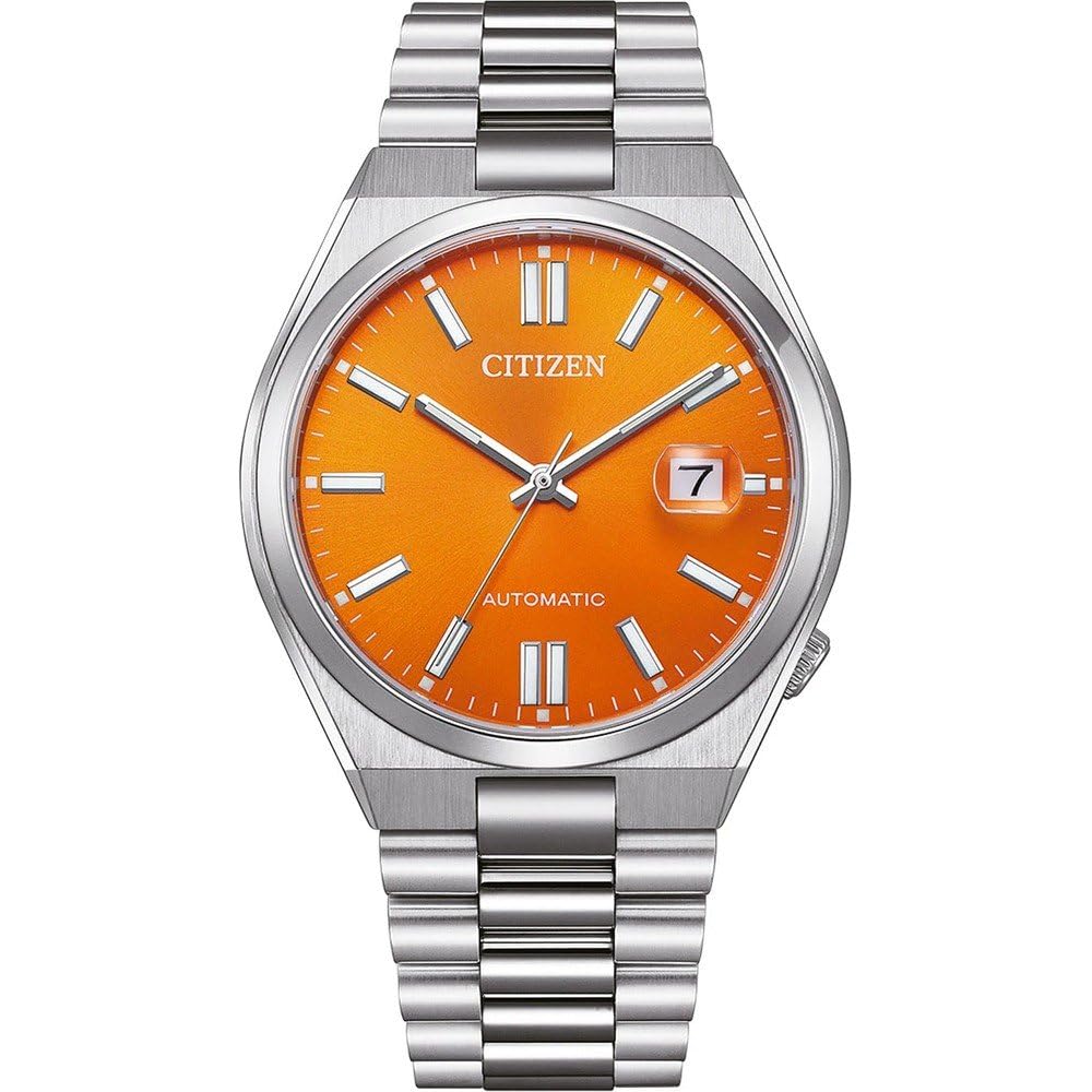 Citizen Inspección automática NJ0151-88Z, Naranja/Plata