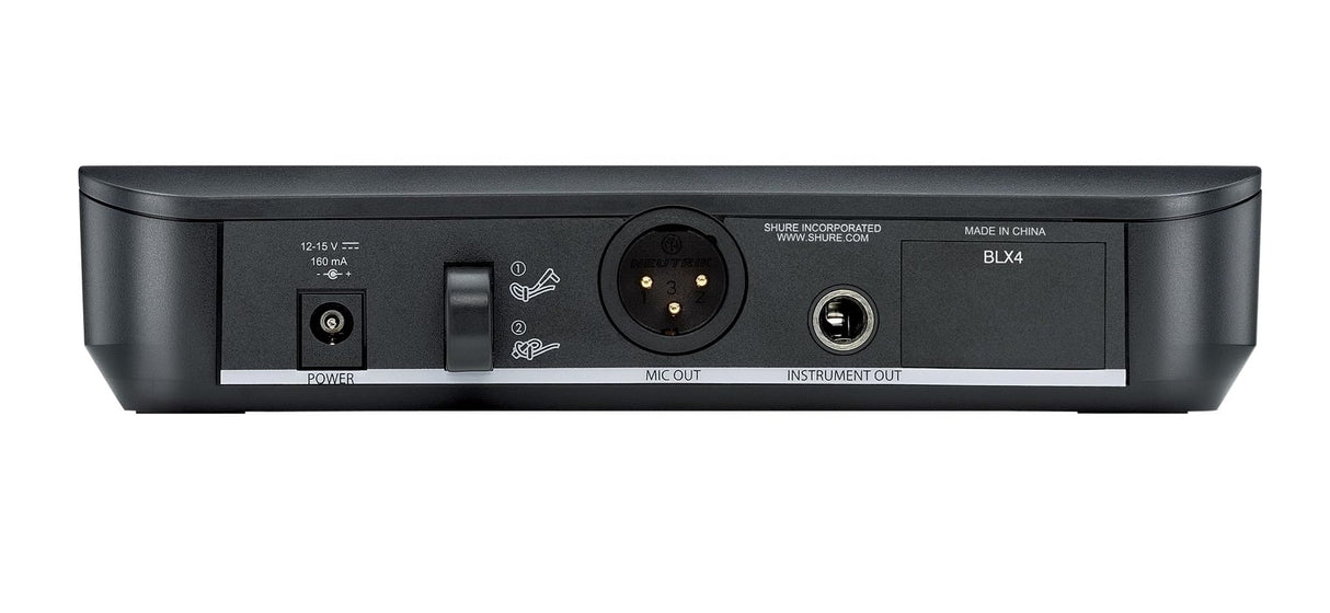 Shure BLX14/SM31 UHF Wireless Microphone System - Perfect for Fitness, Aerobics - 14-Hour Battery Life, 100m Range | Includes SM31FH Fitness Headset Mic, Single Channel Receiver | K3E Band