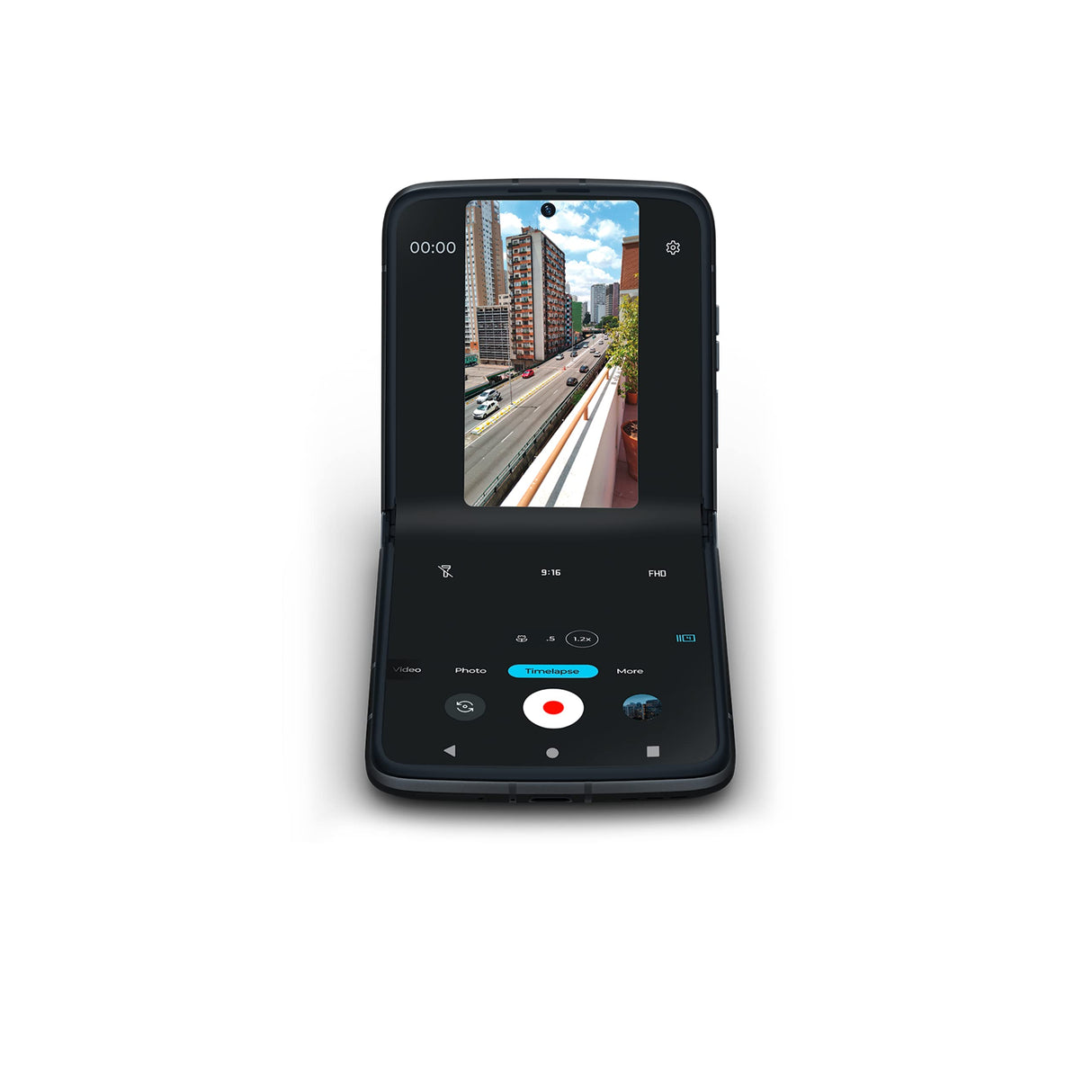 Motorola RAZR 2022, 8/256 GB, Qualcomm Snapdragon 8+, Cámara OIS 50 MP, Pantallas FHD y OLED de 6,7" de visualización rápida y Vista Flexible, Diseño Plegable, Android 12, 5G, eSIM, Negro Satinado