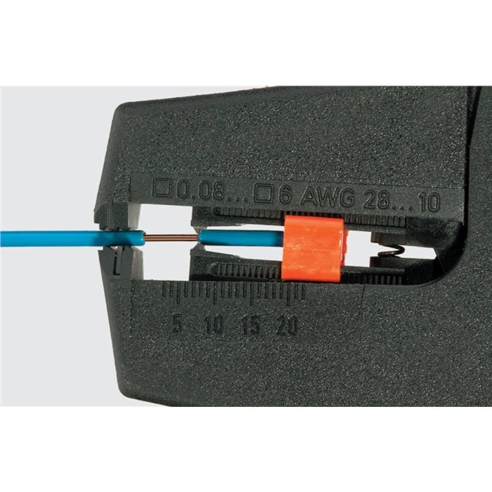 Weidmüller 7654890005 - Alicates pelacables, color negro y naranja
