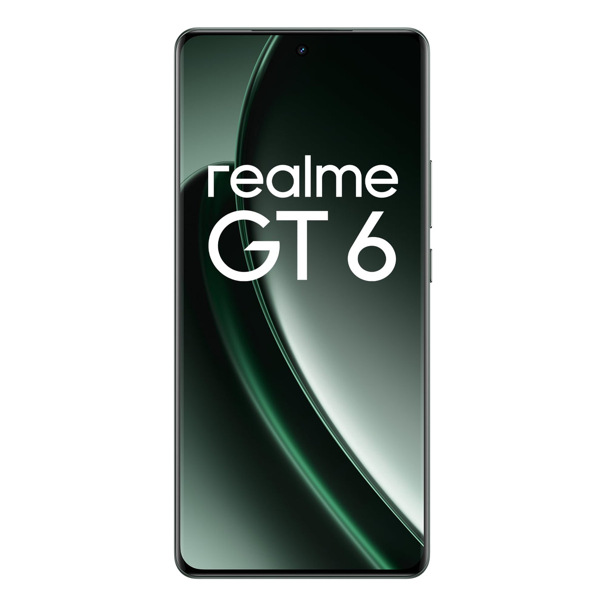 realme GT 6 5G Teléfono Móvil 16+512 GB,Procesador Snapdragon® 8s de 3.ªgeneración,Pantalla ultrabrillante de 6000 nits,Cámara Sony LYT-808 con OIS,Carga SUPERVOOC de 120 W,Verde, sin Adaptador