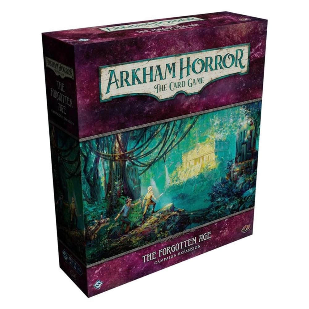 Fantasy Flight Games Expansión de la campaña The Forgotten Age: Arkham Horror The Card Game | Misterio cooperativo | A Partir de 14 años | 1-4 Jugadores | 45 Minutos de Tiempo de Juego