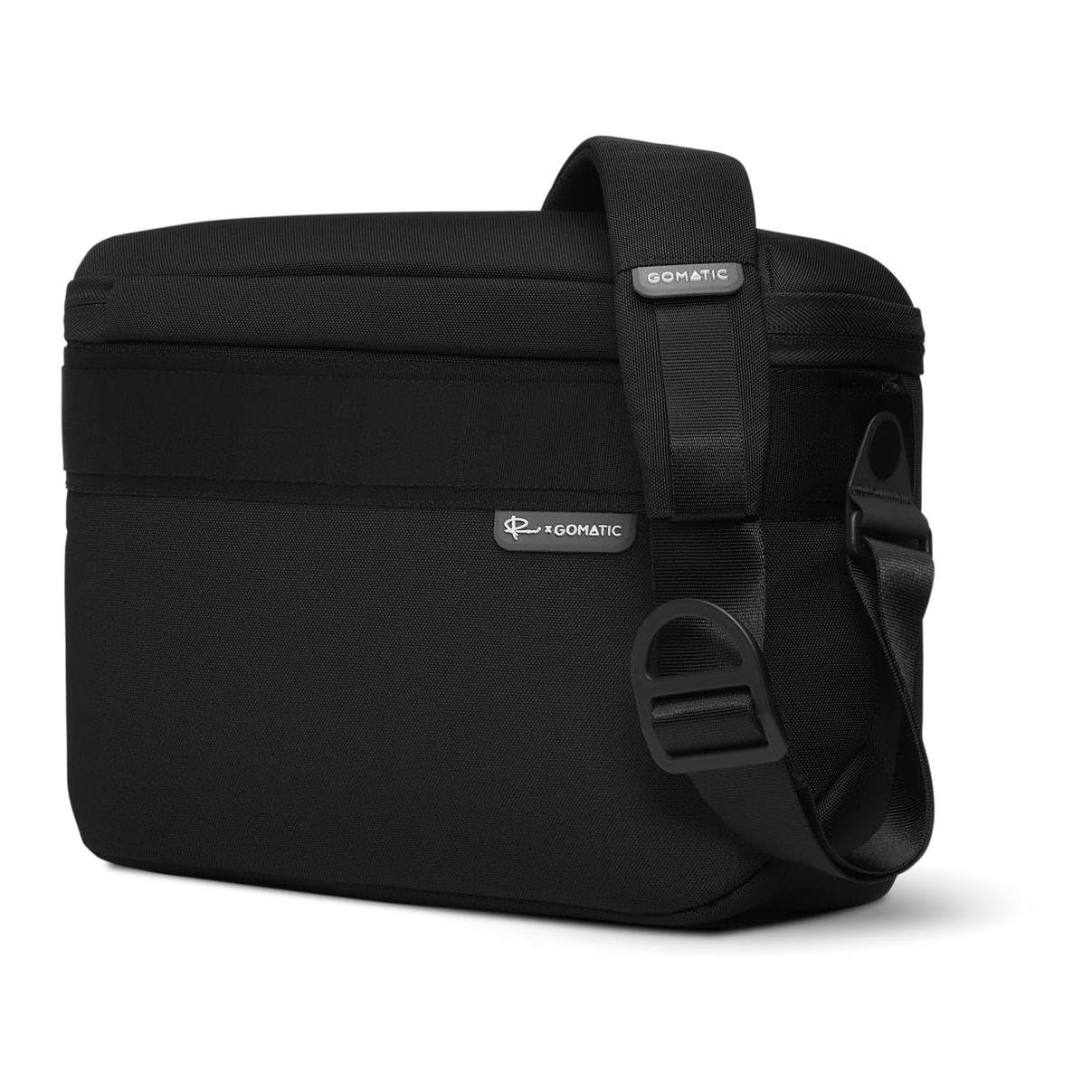 Gomatic Luma Camera Sling 12 L – Bandolera Cámara Resistente al Agua, Organizador Tech con RFID, para DSLR, Mirrorless, Objetivos y Drones – Diseñado por Peter McKinnon, Negro