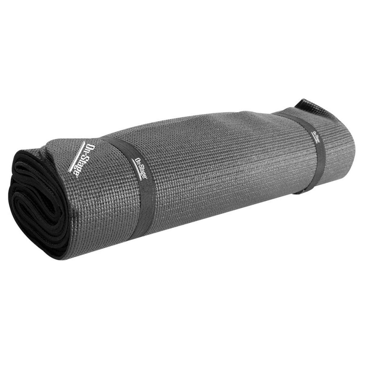 On-Stage DMA6450 Alfombrilla Antideslizante para Batería 1,8 x 1,2 m Negro