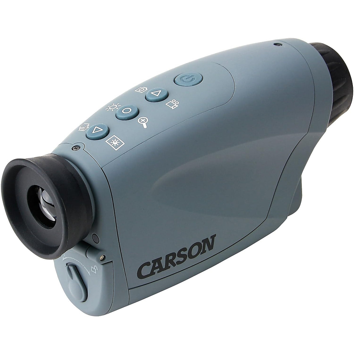 Carson Aura Plus - Videocámara con visión Nocturna (2X, Tarjeta MicroSD, MicroUSB), Color Azul