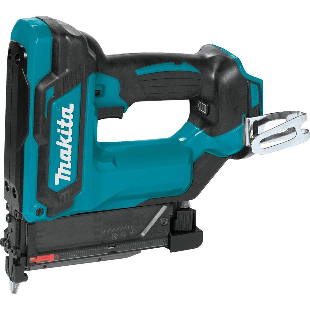 Makita - Clavadora inalámbrica de iones de litio con clavos de 3,49 cm, calibre 23, sin accesorios (XTP02Z 18V LXT)