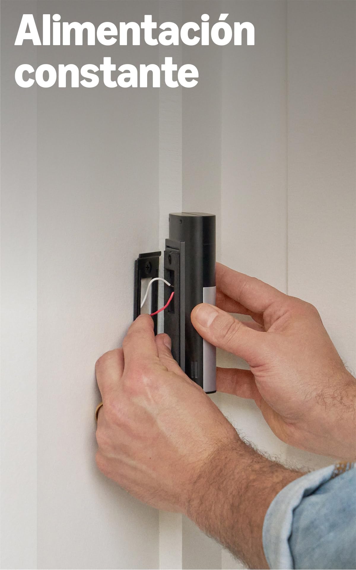 Ring Videotimbre cableado Plus (Wired Video Doorbell Plus, última generación) | Videotimbre con cámara | Retinal 2K | Amplio campo de visión | Prueba gratuita de 30 días del plan de suscripción Ring