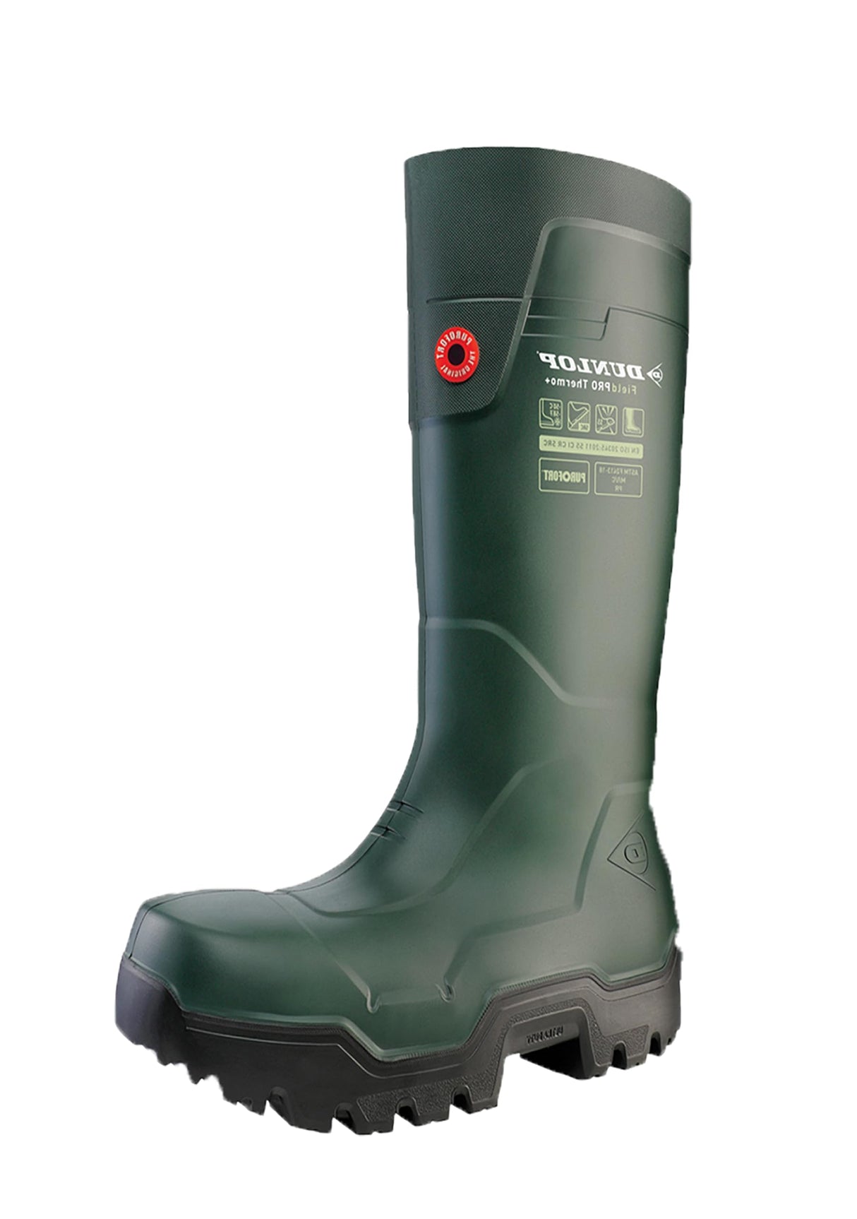 DUNLOP Protective Footwear, LP8KL01, FieldPRO Thermo+, Verde Patrimonio, Talla 43 EU