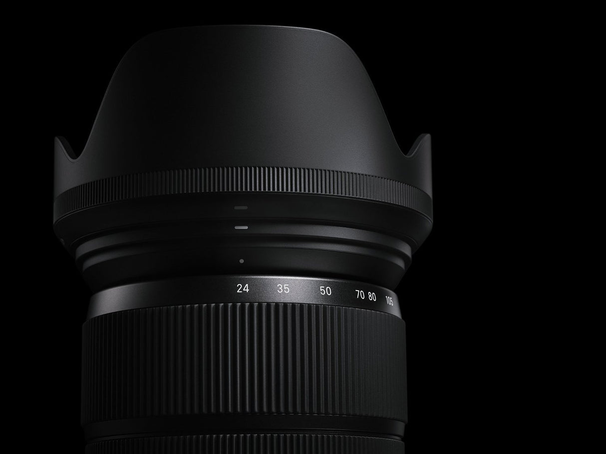 Sigma 24-105mm F4 DG OS HSM - Objetivo para cámara réflex Nikon (estabilizador, diámetro filtro 82 mm), color negro