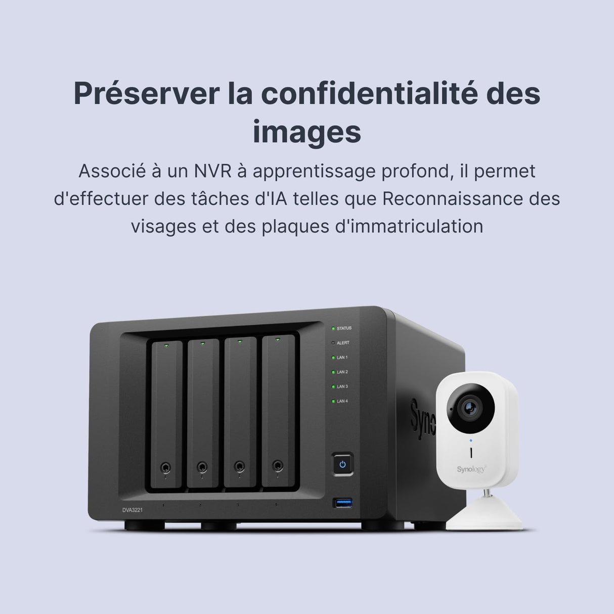 Surveillance camera 4MP 30FPS in Cube fo