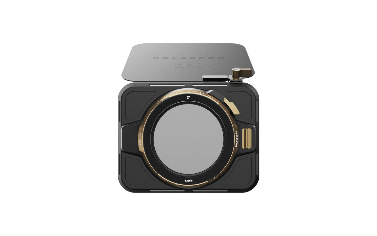PolarPro - Recon - Edición Peter McKinnon - Kit Base - Kit VND Standard - Etapa 2 - Configuración sin Herramientas - 6 configuraciones potentes - Caja Mate a presión - Retroalimentación háptica