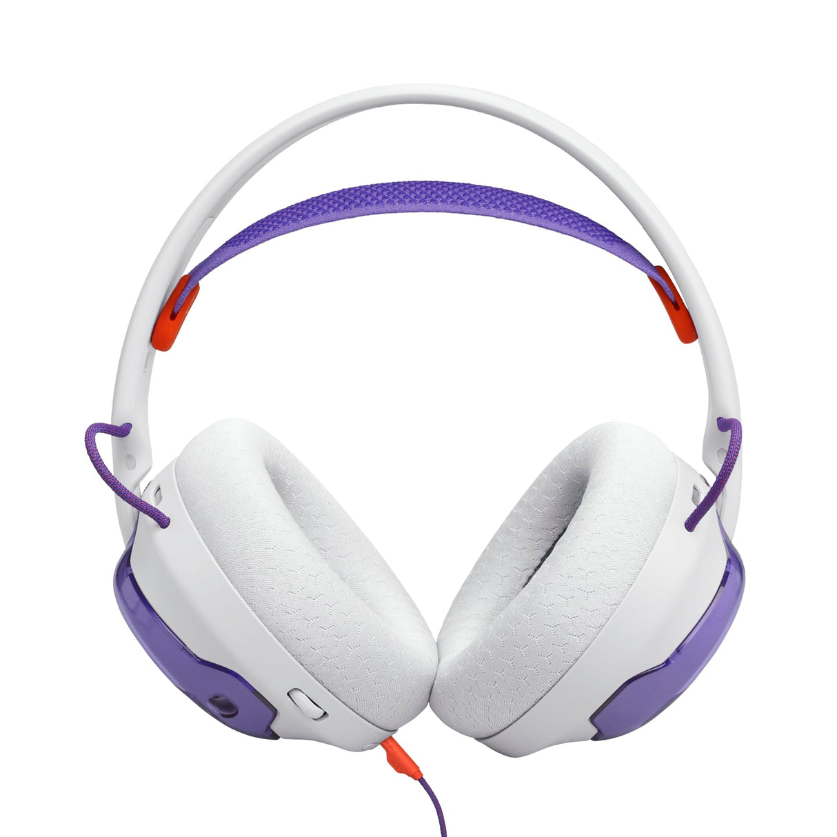 JBL Quantum 250 Auriculares supraaurales de Gaming, con Cable, Sonido Espacial JBL Quantum, micrófono, cancelación de Ruido, compatibles con Apple/PC/Xbox/Playstation/Nintendo Switch, Blanco
