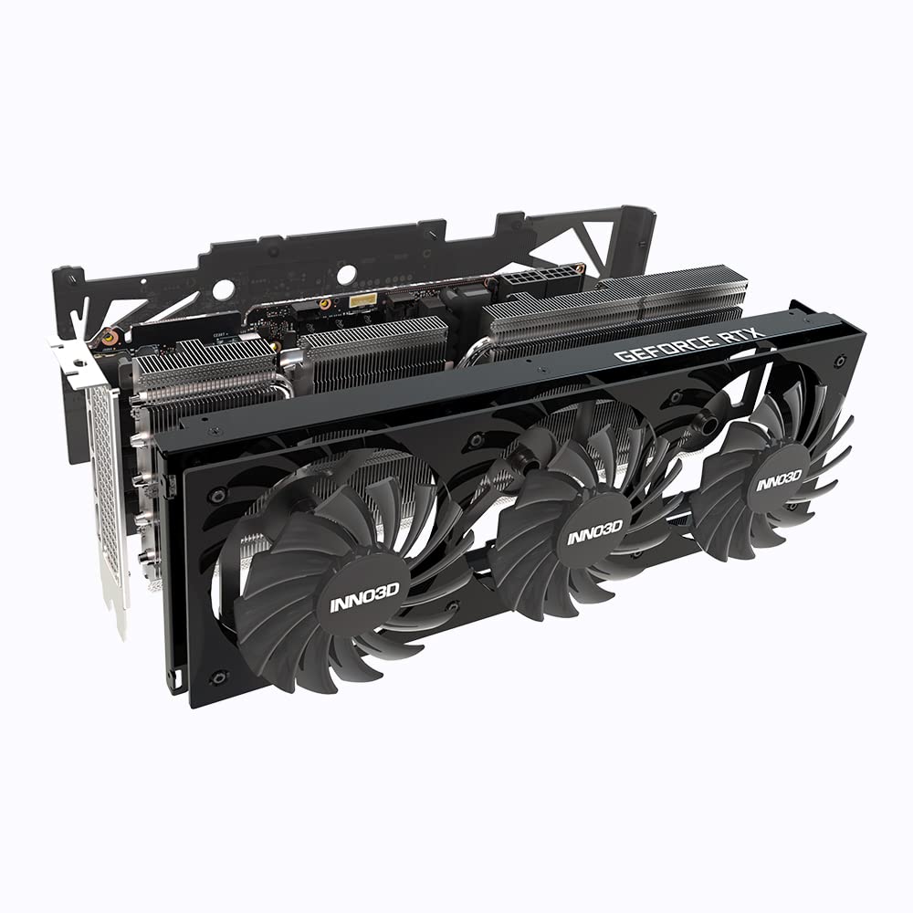 Inno3D Tarjeta gráfica GeForce RTX 3080 Ti X3 OC LHR, 12288 MB GDDR6X