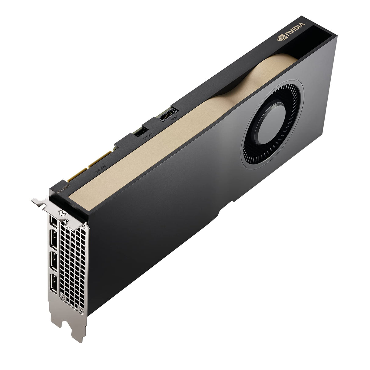 PNY NVIDIA RTX A5500 Tarjeta gráfica Profesional de 24 GB GDDR6 PCI Express 4.0 x16, Ranura Doble, 4 Puertos DisplayPort, Soporte 8K, Ventilador Activo Ultra silencioso, 13659239000