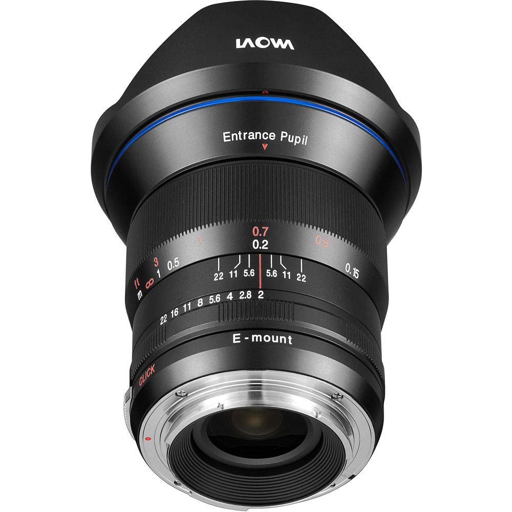 Venus Optics VE1520 - Objetivo 15 mm f/2 Ultra Gran Angular para Sony E, Color Negro