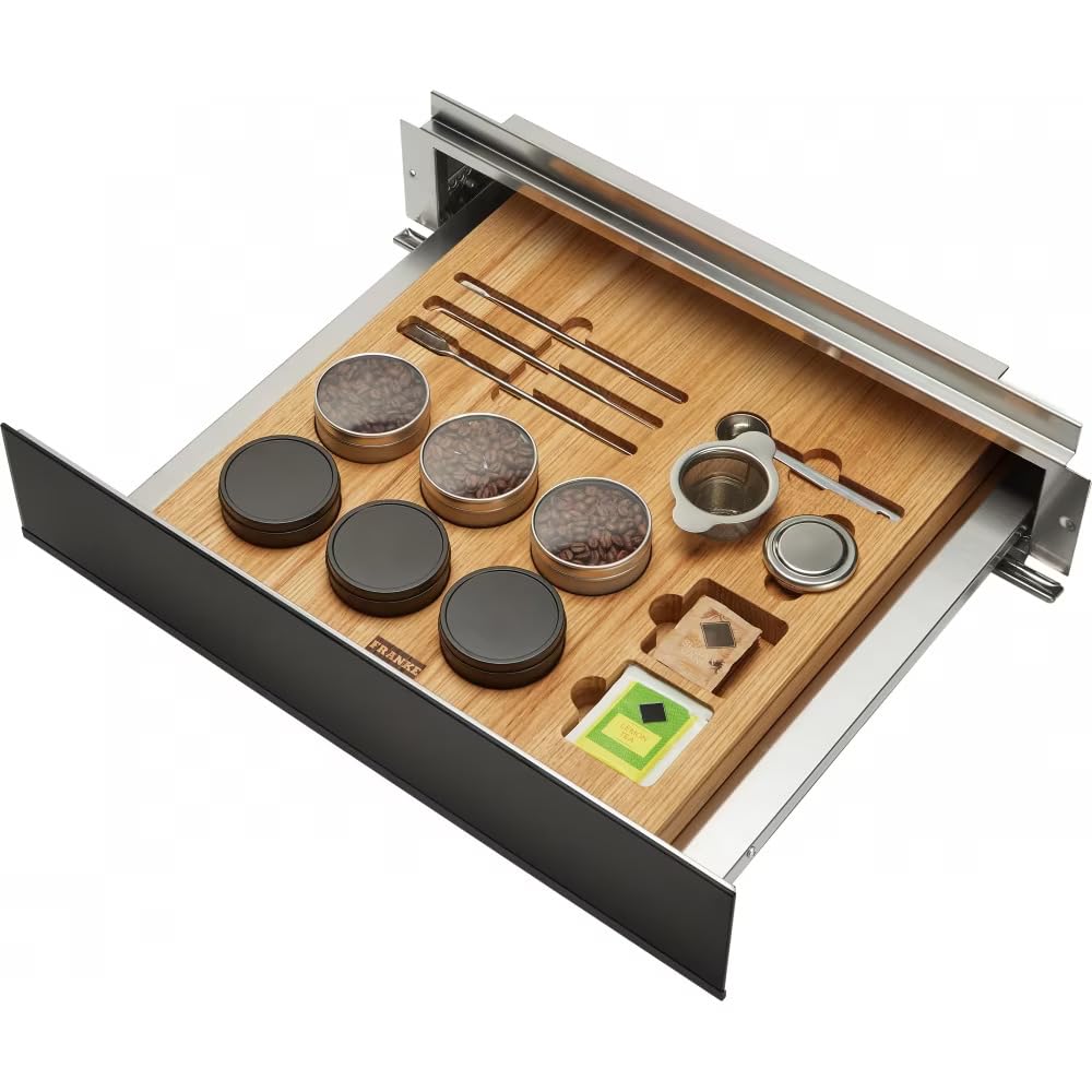 Franke 131.0694.163 Cajón de Accesorios para cafetera, Stainless Steel
