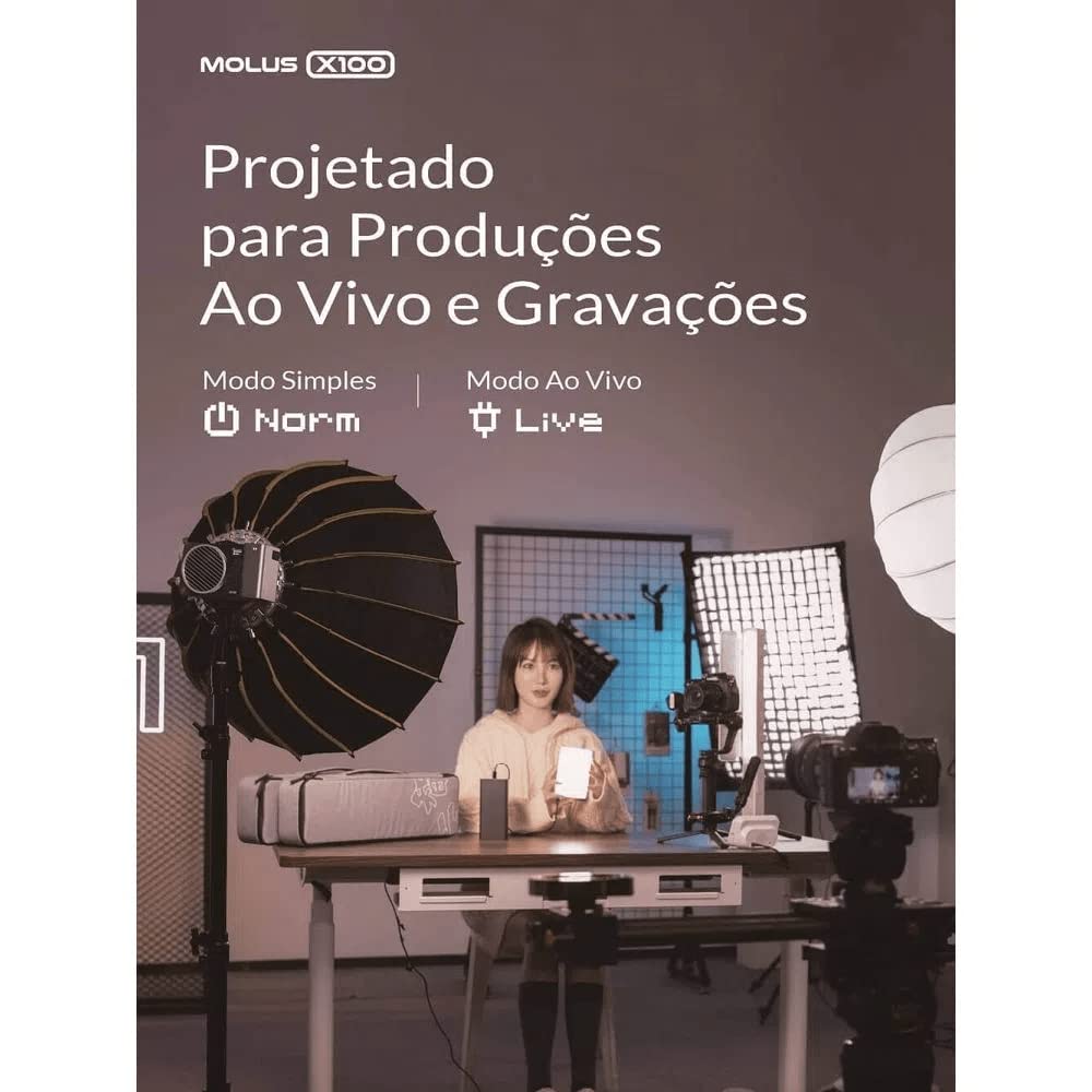 ZHIYUN Molus X100 Pro LED Light